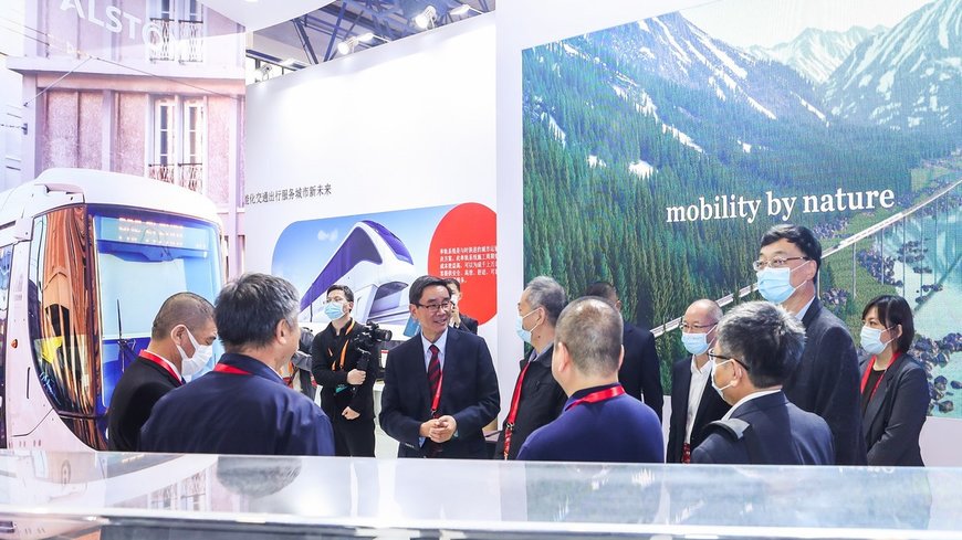 Alstom showcases its leading expertise and cutting-edge technologies at the International Metro Transit Exhibition in Beijing
